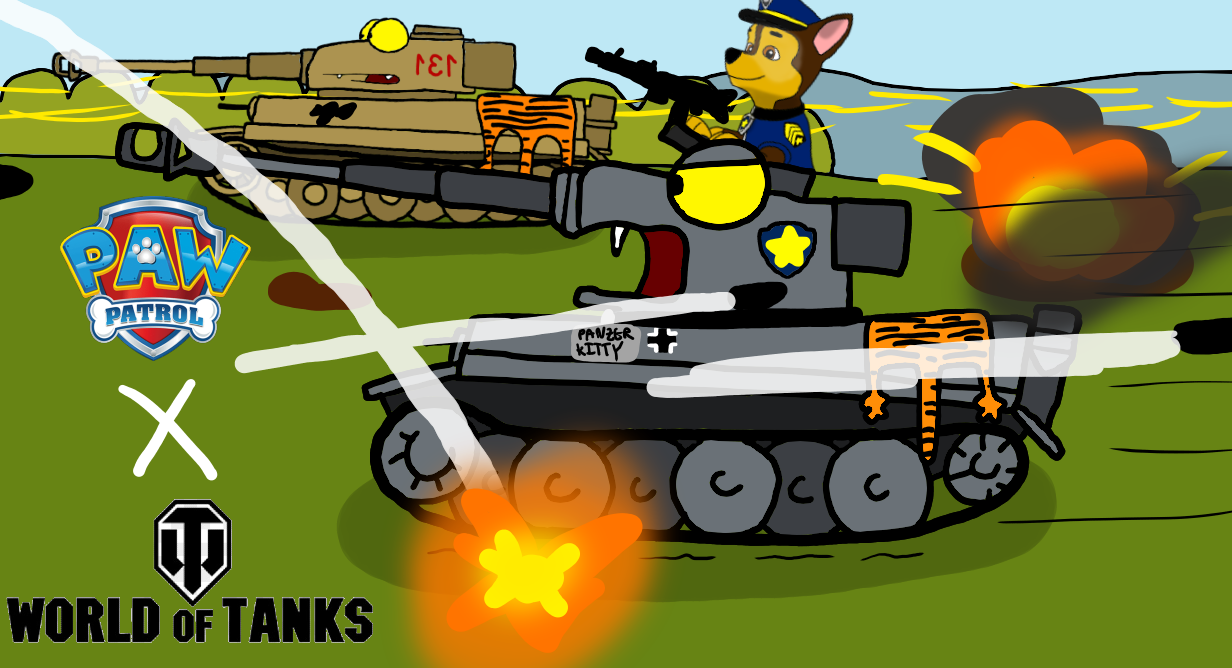 Chase In Tank Battle by ChasePawPatrolPup on DeviantArt