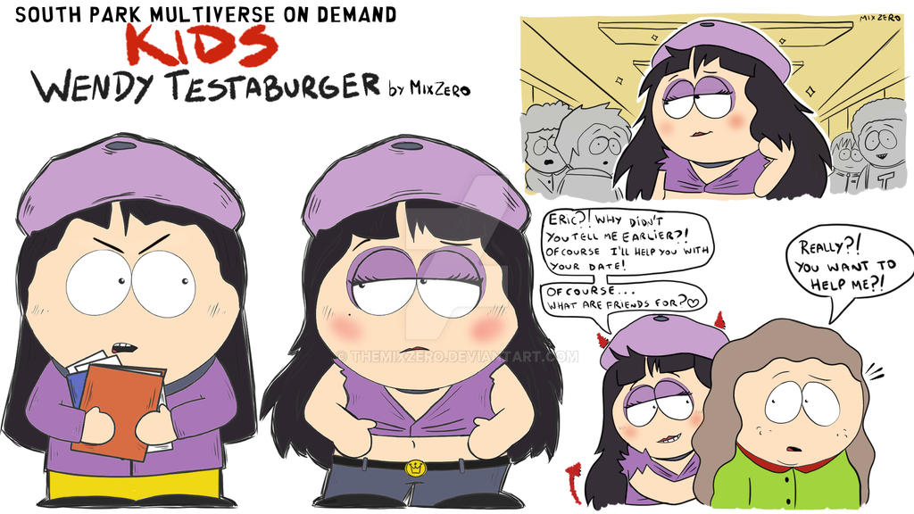 WENDY TESTABURGER AU + info by TheMixZero on DeviantArt