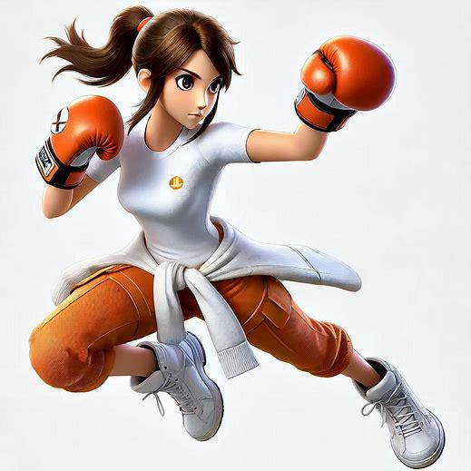 Buff Chell Chell Joins the Battle | Smash Bros. by Kluzkk on DeviantArt