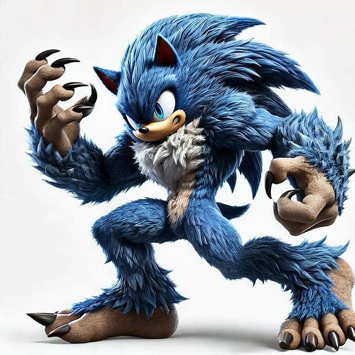 Sonic Werehog in Super Smash Bros. by Kluzkk on DeviantArt
