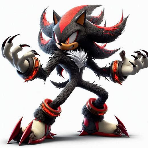 Werehog Shadow in Super Smash Bros. by Kluzkk on DeviantArt