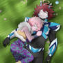 MHA mina aichi ship #009 relax after training