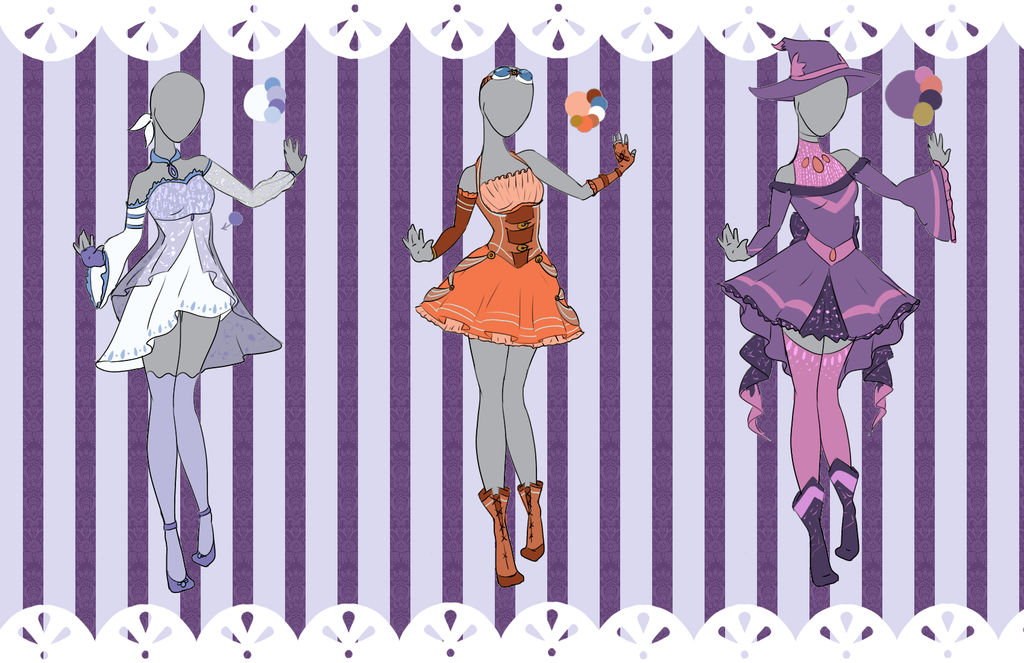 .::Outfit Adopt Set 7(CLOSED)::. by Scarlett-Knight