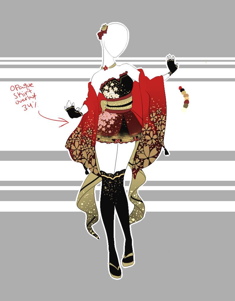 .::Outfit Adoptable 39(CLOSED)::. by Scarlett-Knight