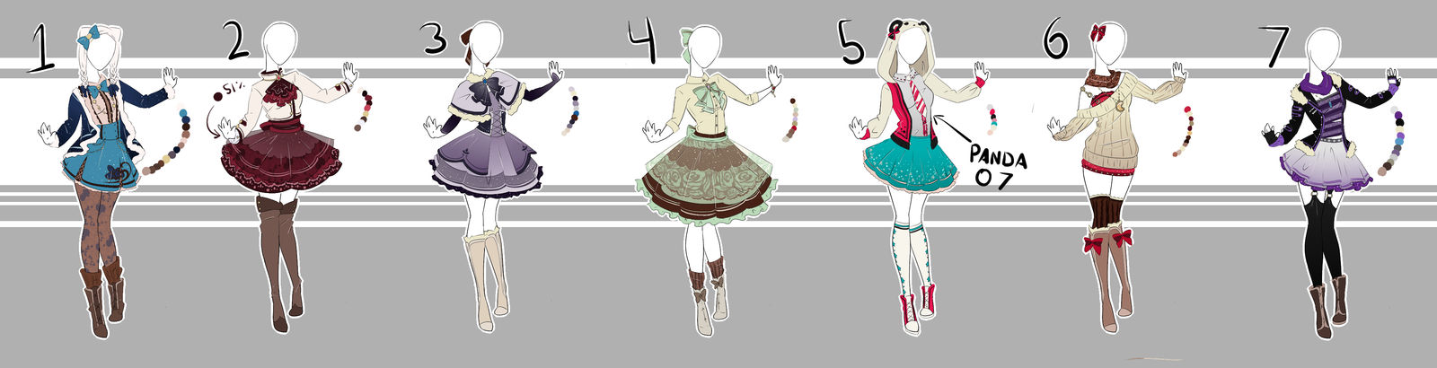 .::Adoptable Collection 2(CLOSED)::. by Scarlett-Knight
