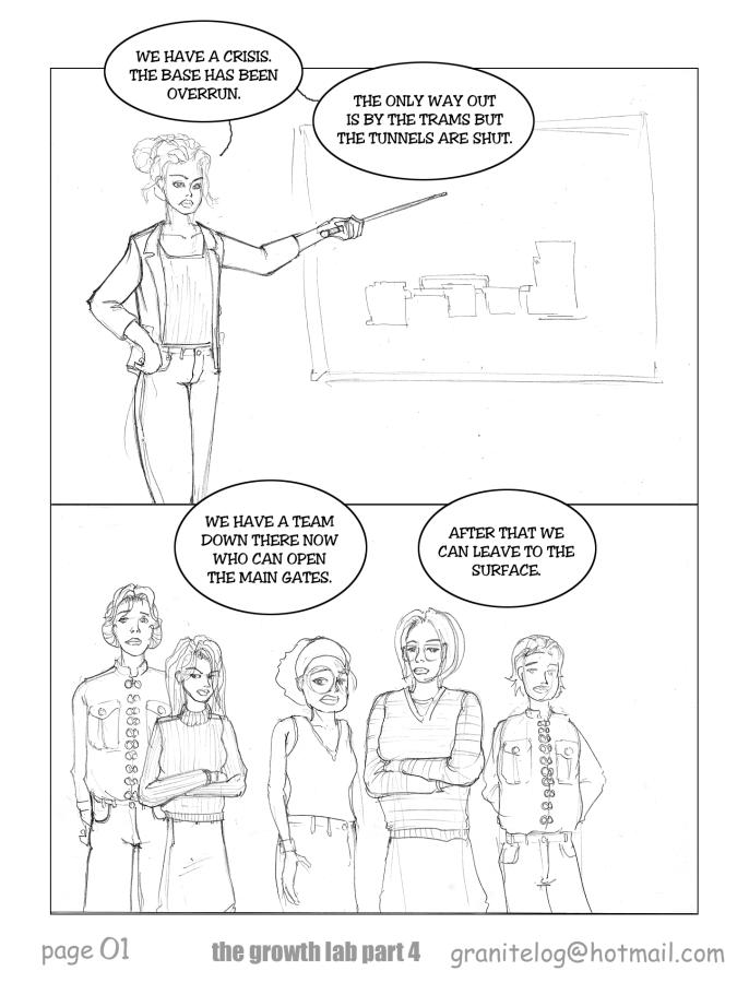 Growth Module Lab Fiction Growth Lab 4 Comic, Page 01 by ReadyArt on DeviantArt