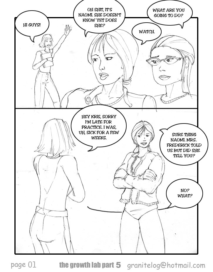 Growth Module Lab Fiction Growth Lab 5 Comic, Page 01 by ReadyArt on DeviantArt