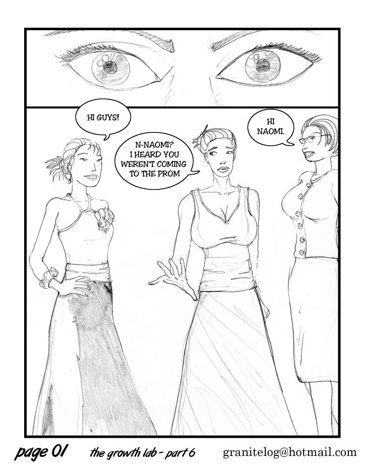 Growth Module Lab Fiction Growth Lab 6 Comic, Page 01 by ReadyArt on DeviantArt