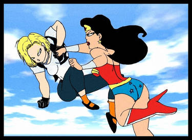 Android 18 VS Wonder Woman