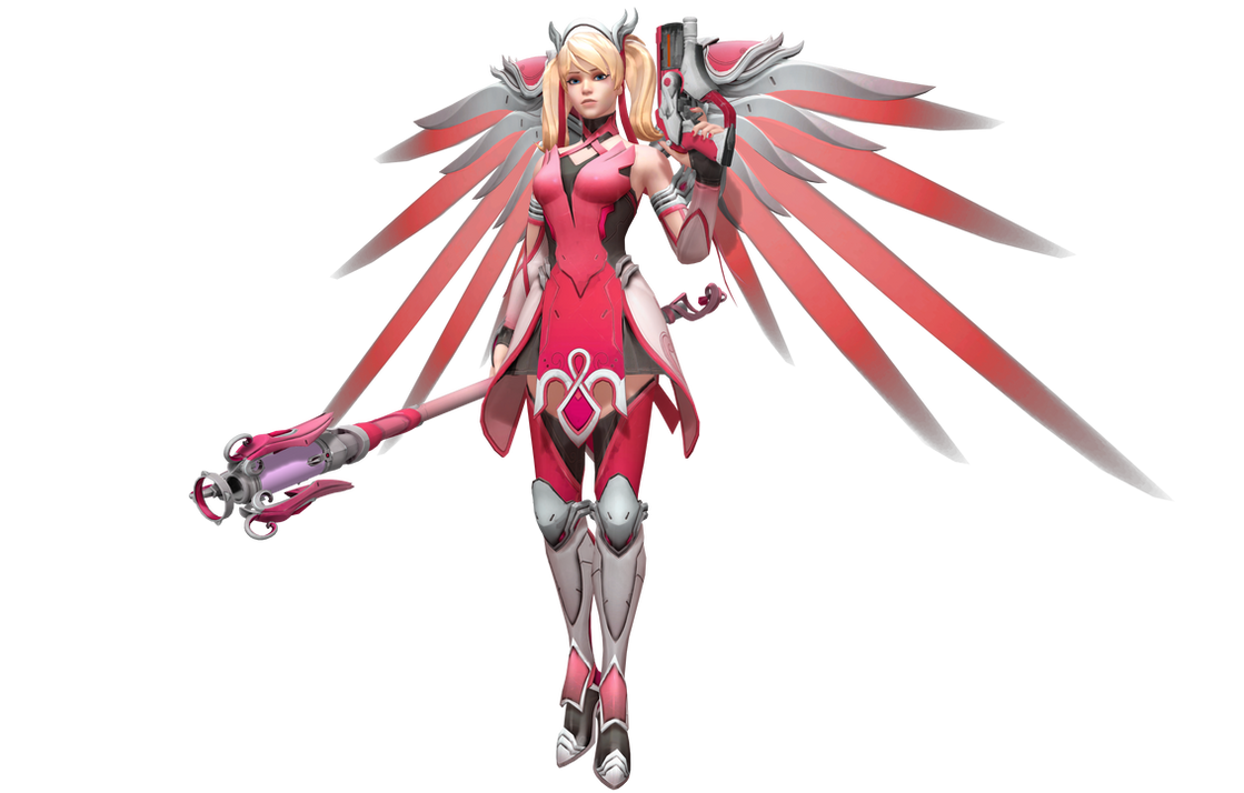 Mercy Pink Skin by WeFede on DeviantArt