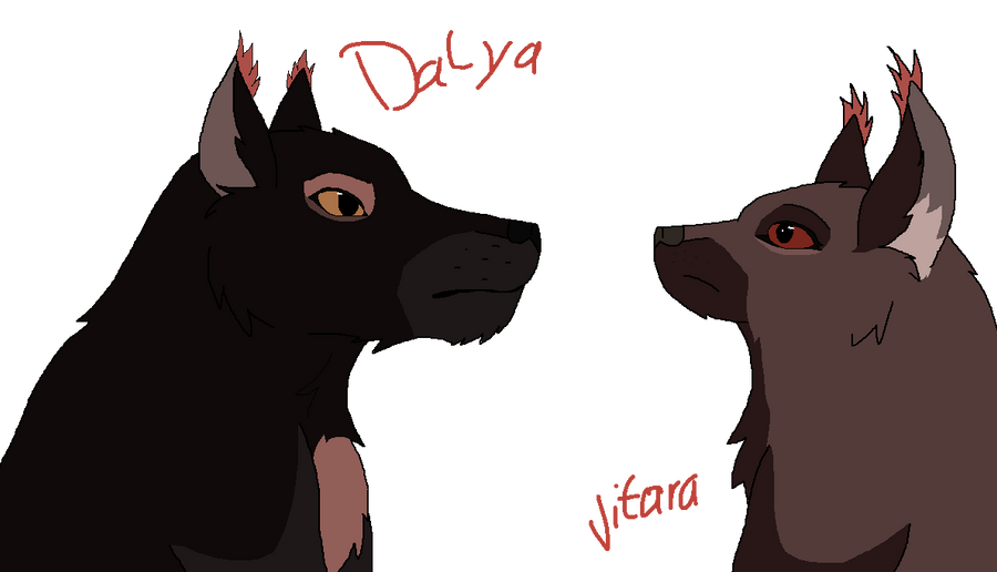 Mother Dalya and Daughter Vitara. by GryphonsArt on DeviantArt