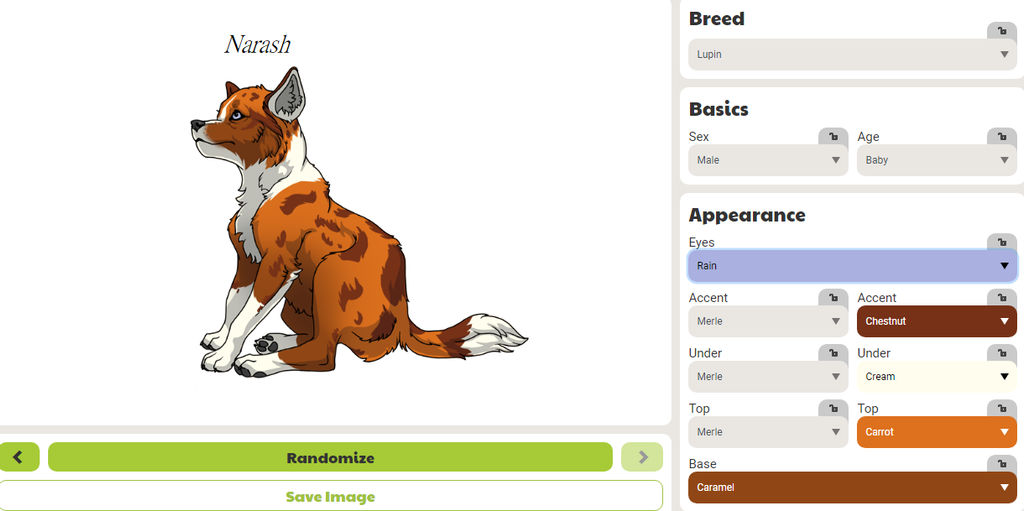 Narash Lupin-Male (Lorwolf) by GryphonsArt on DeviantArt