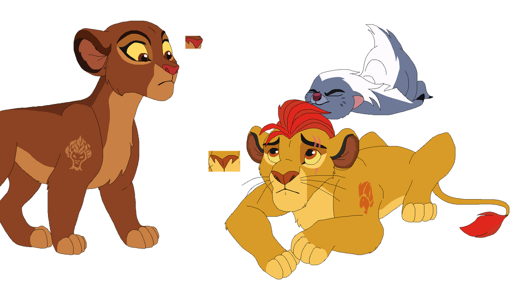 Kion Rani Base Base Rani, Kion and Bunga 'Im sowwy' by GryphonsArt on DeviantArt