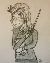 A Luna Lovegood sketch I did tonight