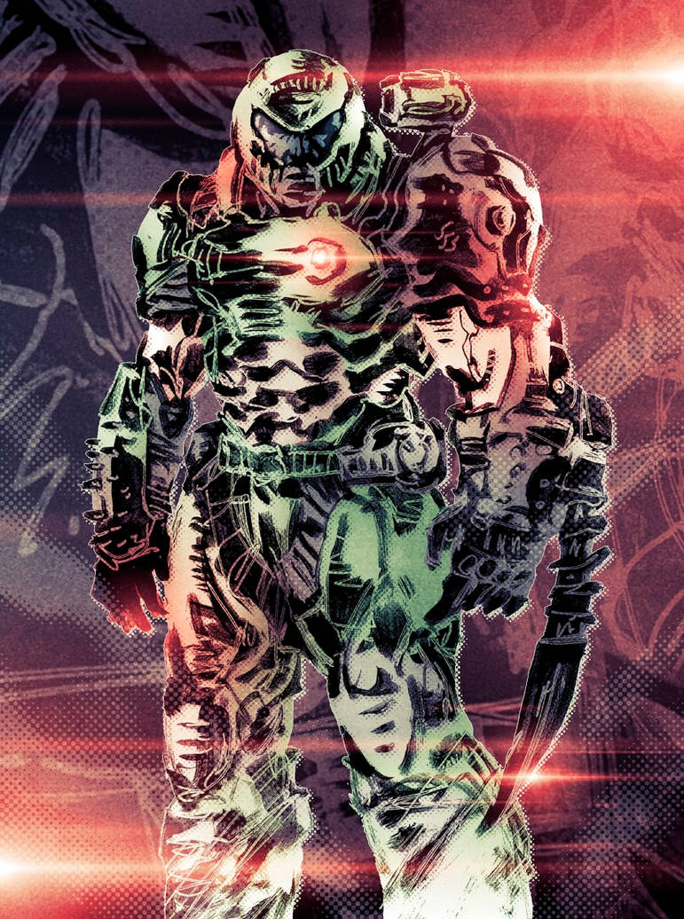 DOOMSLAYER by Teoft on DeviantArt