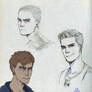 The raven cycle: Ronan, Adam and Kavinsky