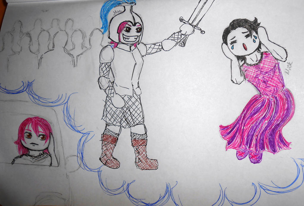 Saving Nick = knight rescuing a princess by Ena-SK on DeviantArt