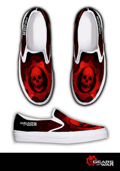 Gears of War- custom shoe