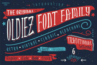 Oldiez Font Family