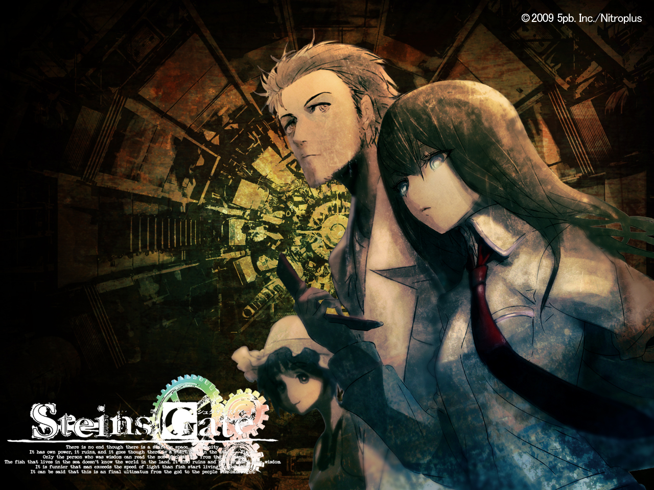 Steins Gate Official Wallpaper 4 By Mangaguy12 On Deviantart