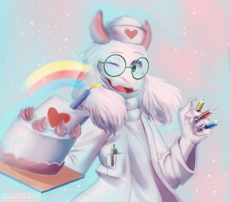 Absolute Ralsei Nurse Ralsei by narkissa03 on DeviantArt
