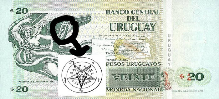 Baphomet 20 Pesos