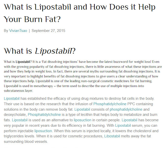 Phosphatidylcholine Ppc Injections | Mesotherapy-s by Mesotherapy on ...