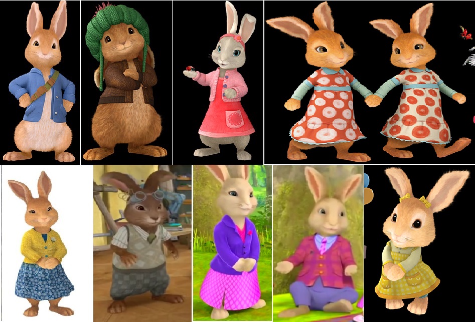 Peter Rabbit Characters (2012 TV Series) by Axlfan28 on DeviantArt