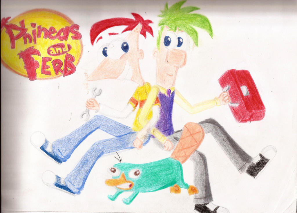 Phineas and Ferb by adricastillo on DeviantArt