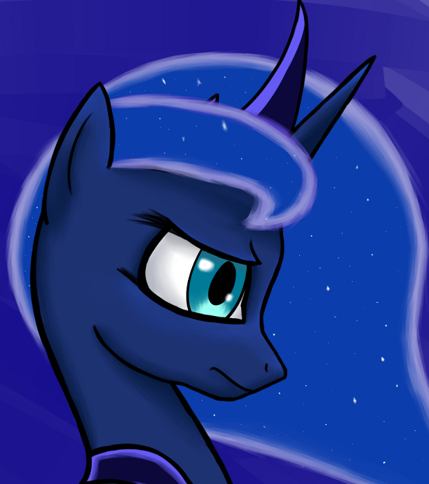 Thoughtful Luna -Art Trade-