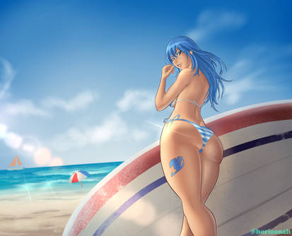 juvia lockser - going to surf