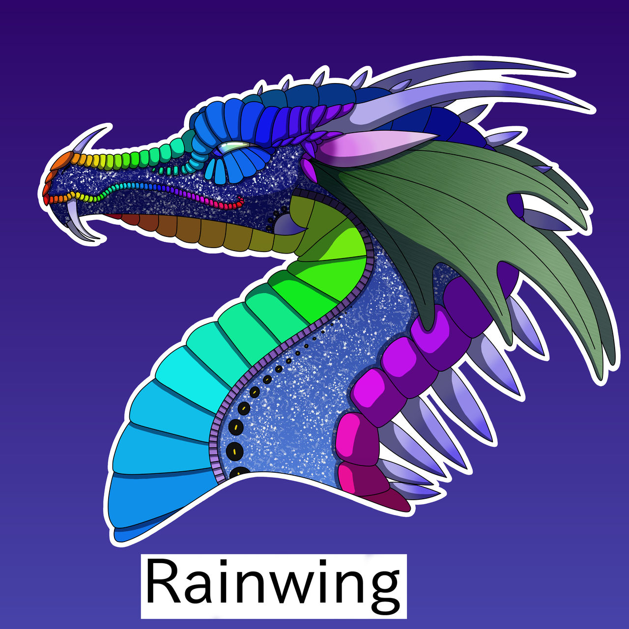 Rainwing by ImagentiveDragon on DeviantArt