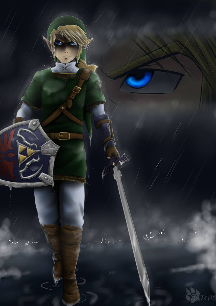 Link in the rain