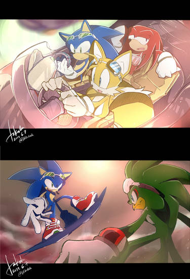Sonic Riders by LightningGuy on DeviantArt
