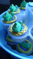 Tangled Pascal Cupcakes