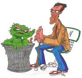 Who's the Bigger Grouch? Color