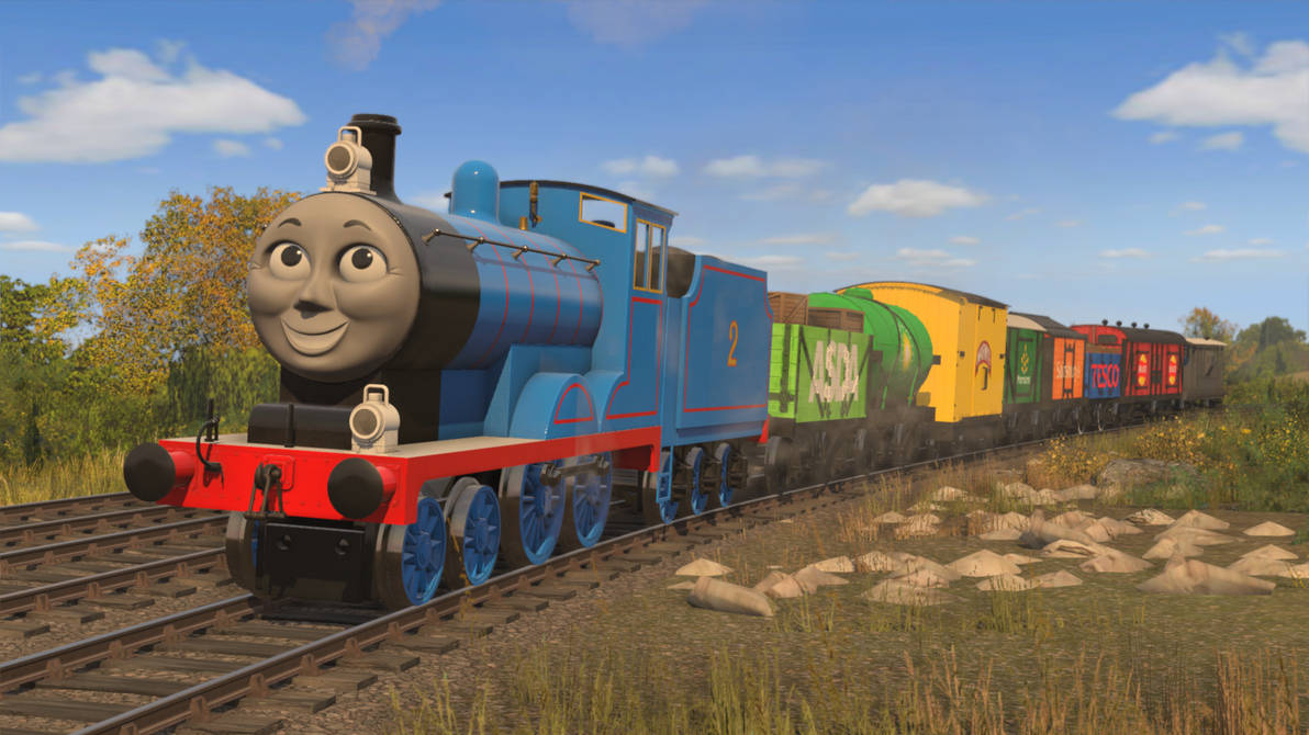 Eduardo and some product placement by Thomasandbubblesfan on DeviantArt