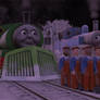 Thomas And Percy In The Snow