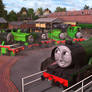 Greenies and the Flying Scotsman