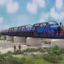 Edward on the Sodor Bay Bridge