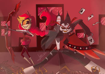 Redemption Husk and Nifty- Hazbin Hotel AU