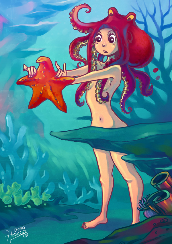 Octogirl found a Starfish