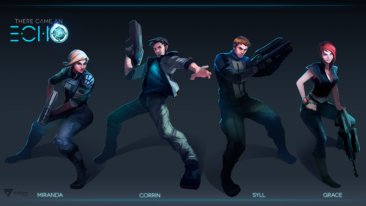 There Came an Echo Main Characters