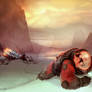 Crash landing