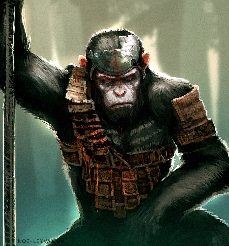 Caesar of the Apes by NoeLeyva on DeviantArt