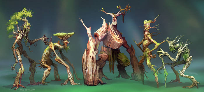 Ent inspired character design