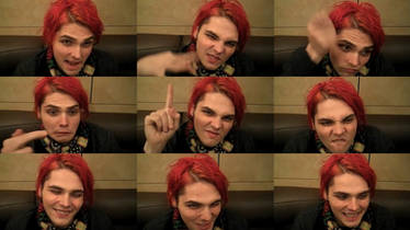 Gerard Way Funny Faces