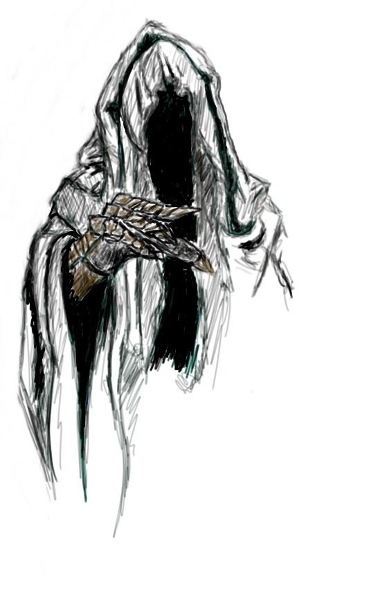 Ring Wraith sketch by NelsonTWaters on DeviantArt