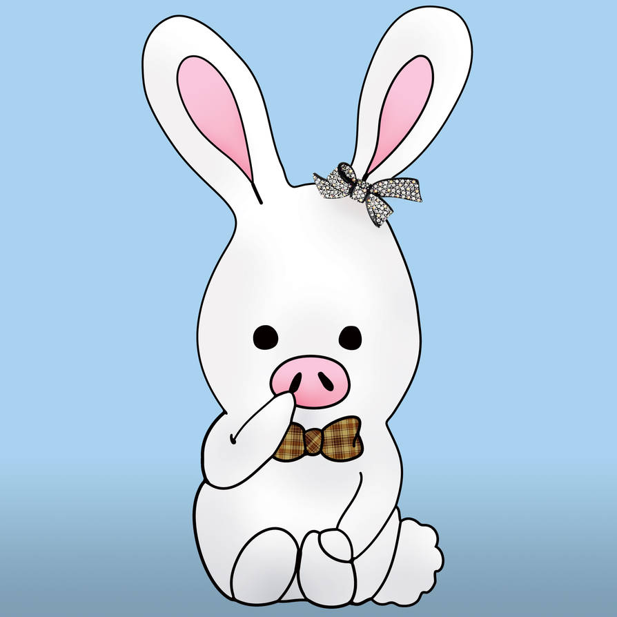 Pig Rabbit - You're Beautiful by FangirlSquees on DeviantArt