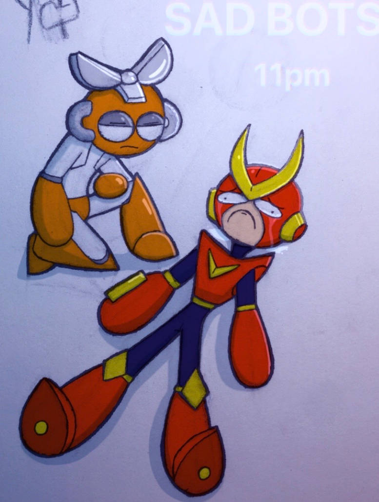 SAD BOTS by Fluffycakez5 on DeviantArt